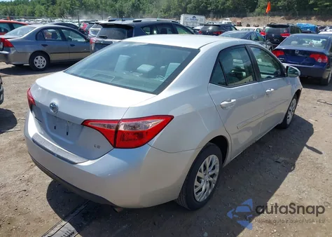 2017 Toyota Corolla Le из США, поврежденный, VIN 2T1BURHEXHC801425